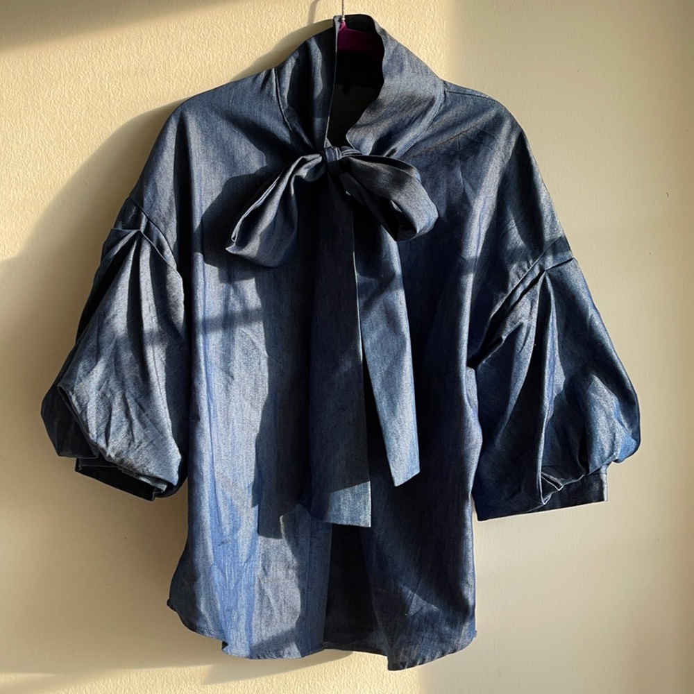 Denim Blouse